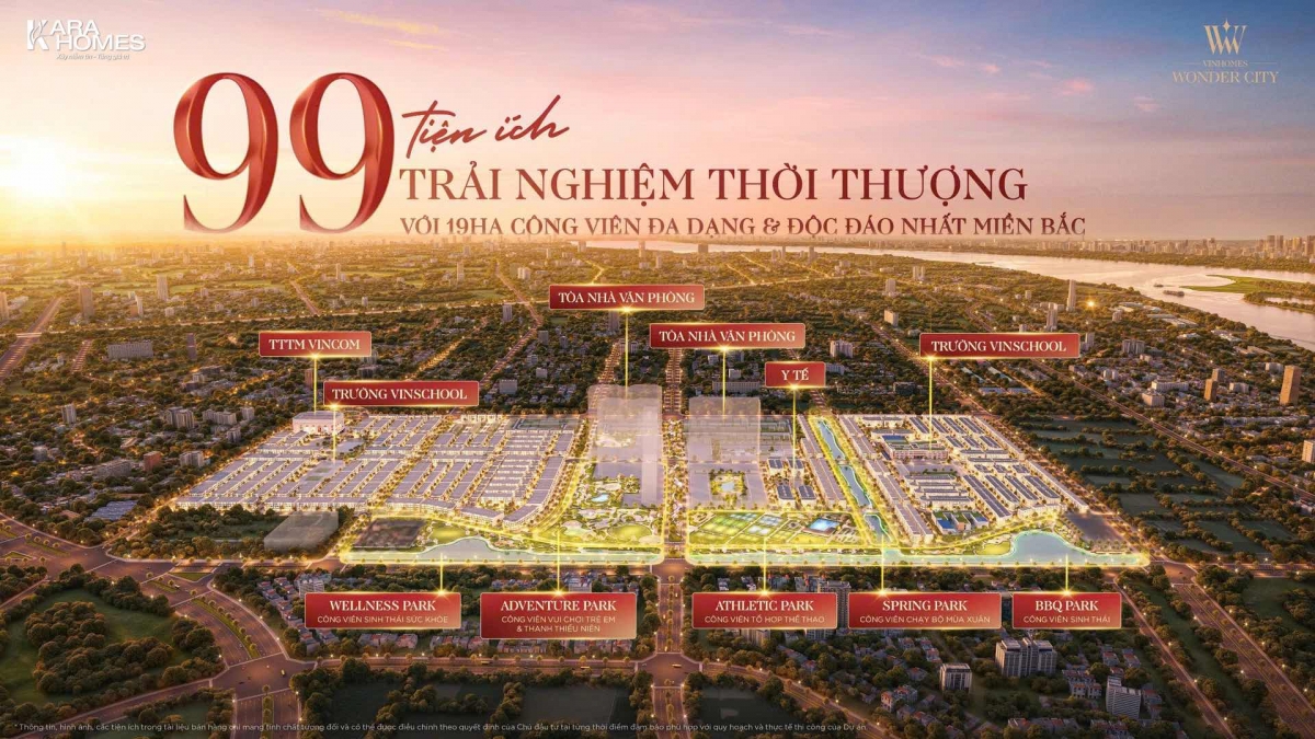Biệt thự Song Lập VIP view sông và công viên tại phân khu Bình Minh