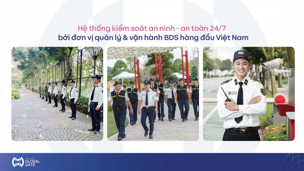 Hệ thống kiểm soát an ninh - an toàn 24/7 hàng đầu Việt Nam