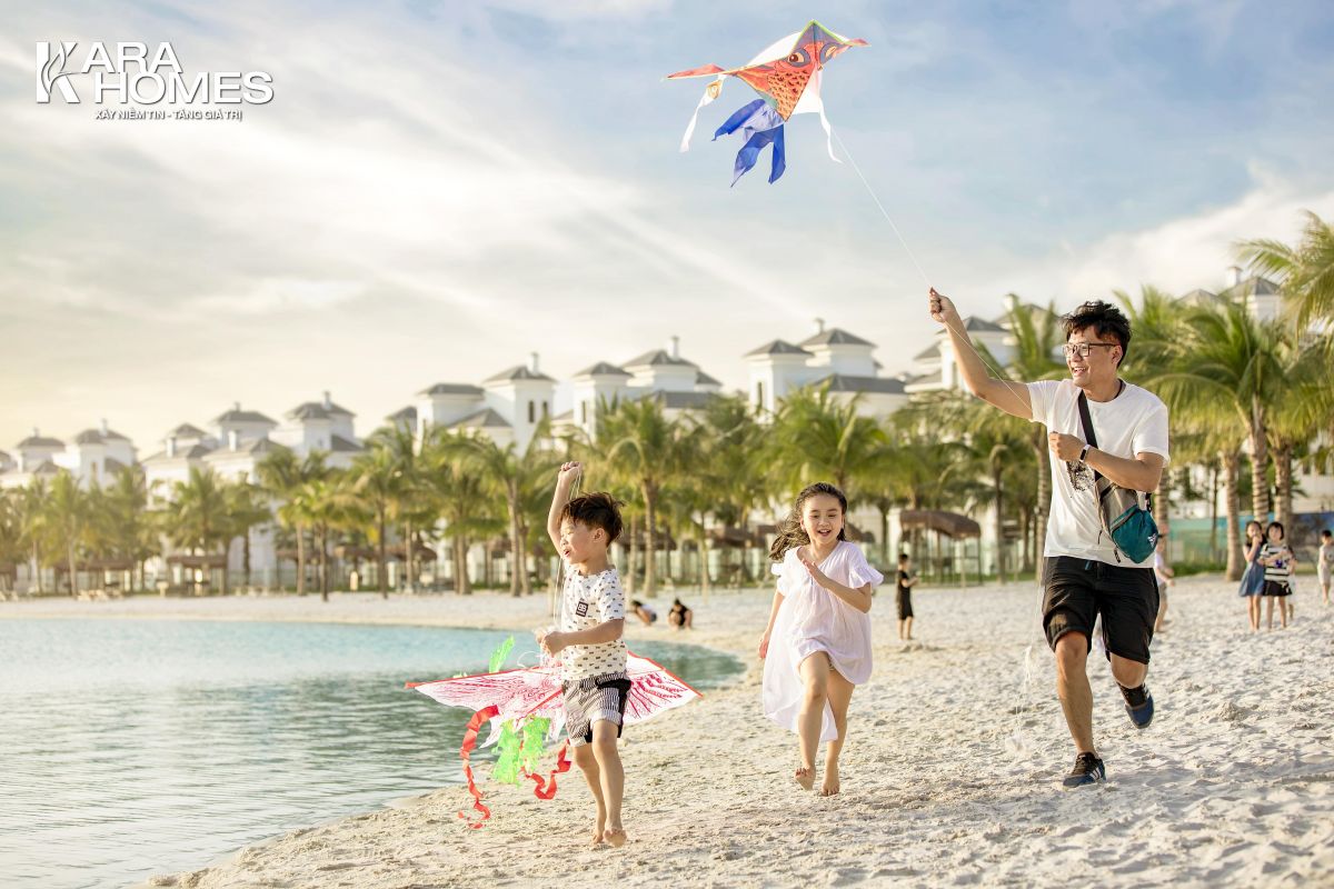 Vinhomes Ocean Park là địa điểm nghỉ dưỡng cuối tuần cho cả gia đình