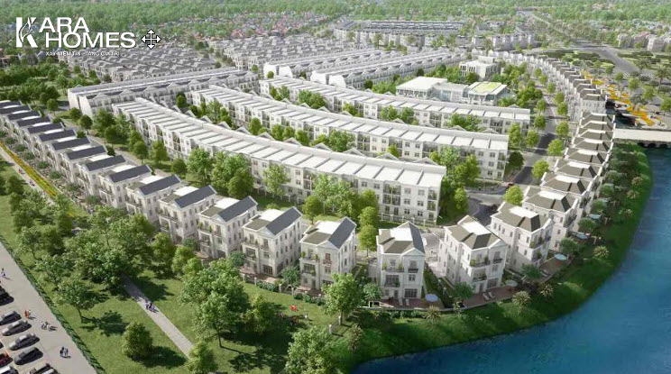 Vinhomes Riverside kiến tạo nên một không gian sống chuẩn sinh thái, hài hòa với thiên nhiên.
