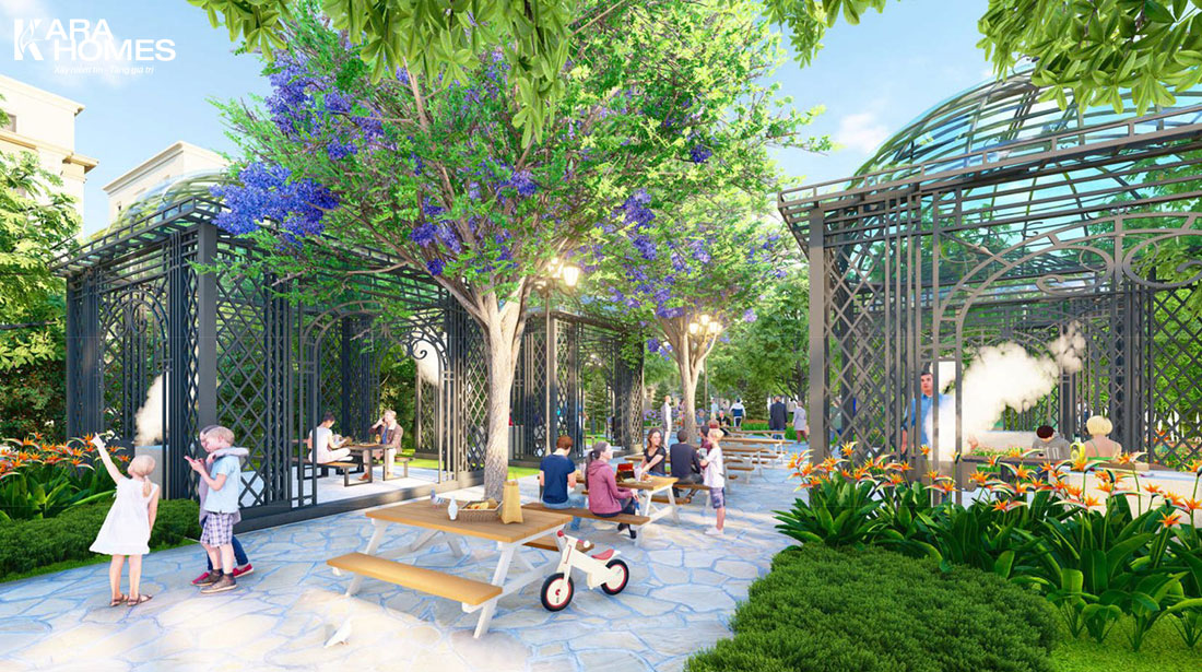 Cuộc sống Xanh bền vững tại Vinhomes Global Gate.