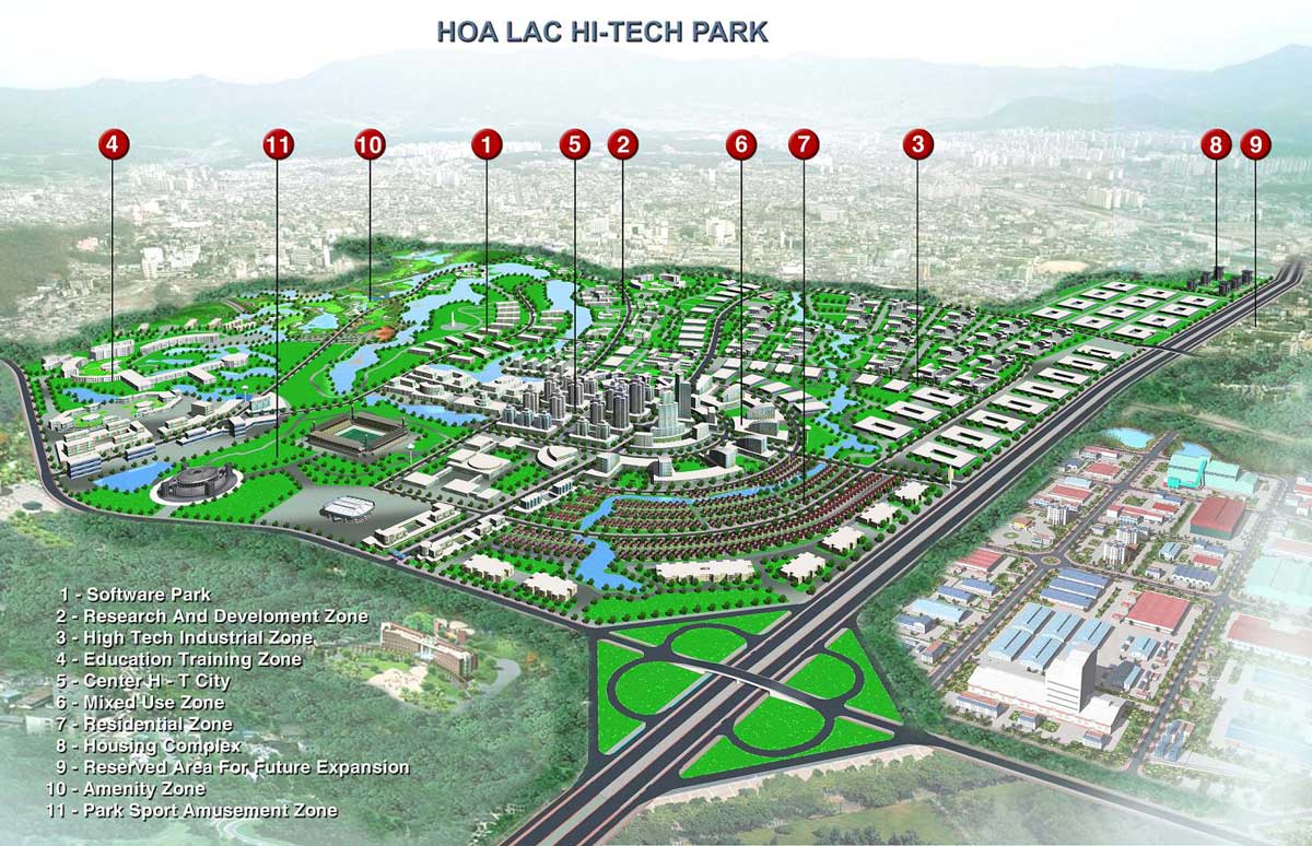 Vinhomes 500Ha Hòa Lạc Thạch Thất