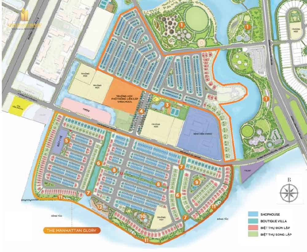 Nhà phố Vinhomes Grand Park